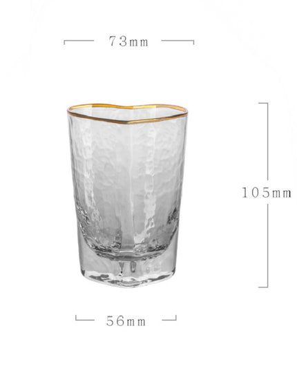 Hjärtformade Glas