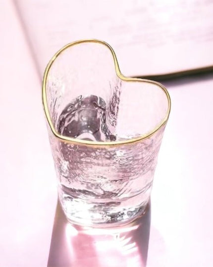 Hjärtformade Glas
