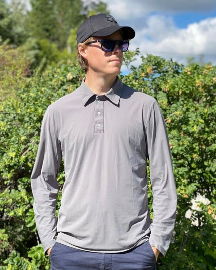 Palma UV-pikétröja Grå