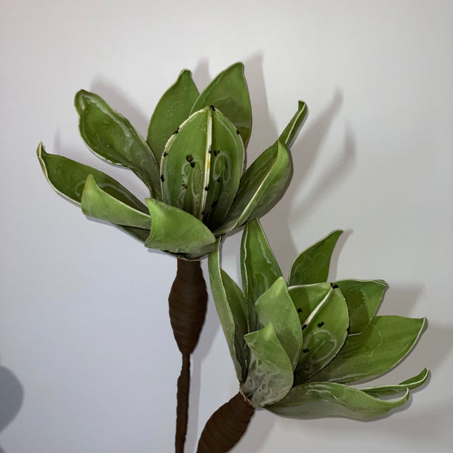 Maria Konstgjord Blomma Grön