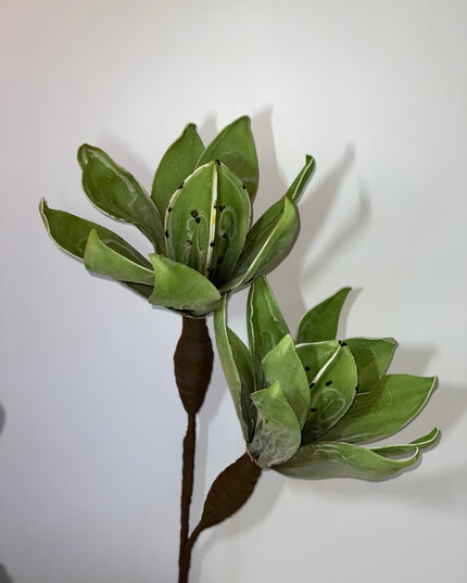 Maria Konstgjord Blomma Grön