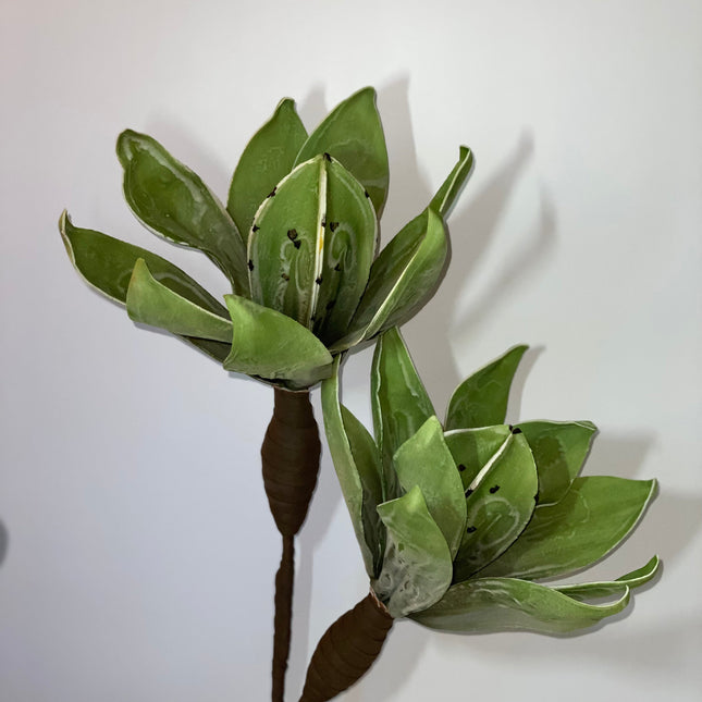Maria Konstgjord Blomma Grön