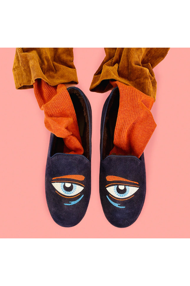 Never Blink Furry Loafers