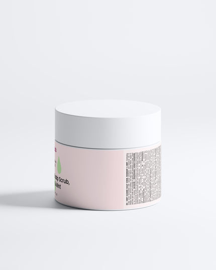 Deep Cleanse Scalp Scrub, Rosemary & Mint. Hårbotten scrub med keratin