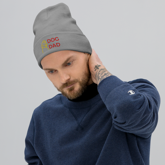 Broderad Mössa Dog Dad