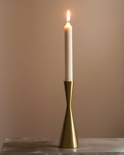 Konisk Ljusstake Guld