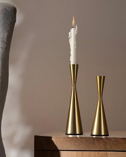 Konisk Ljusstake Guld