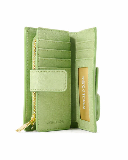 Michael Kors Plånbok Dam 35f7gtvf2l Light Sage