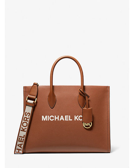 Michael Kors Handväska Greenwich Naturlig Adring Brun