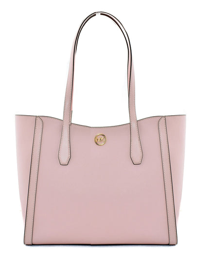 Michael Kors Axelväska Leida Canvasdesign Rosa