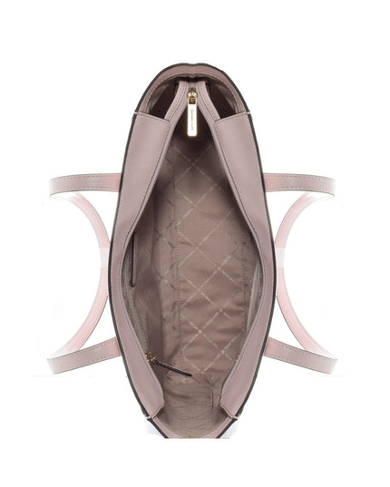 Michael Kors Axelväska Leida Canvasdesign Rosa