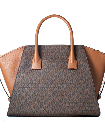 Michael Kors Handväska Avril Klassisk Amerikansk Brun