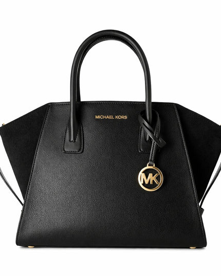Michael Kors Handväska Avril Slank Silhuett Svart