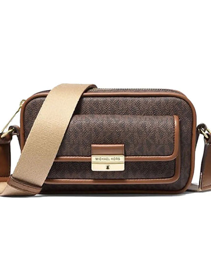 Michael Kors Axelväska Bradshaw Brun