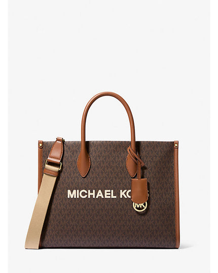 Michael Kors Handväska Mirella Diskret Brun