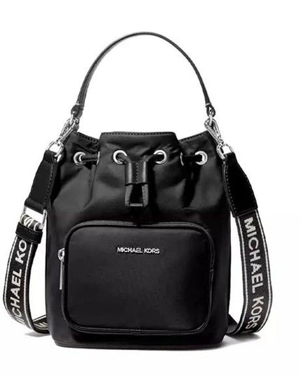 Michael Kors Axelväska Khai Atervunnen Nylon Svart