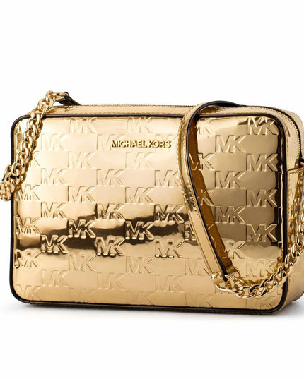 Michael Kors Axelväska 35f5gttc9i Pale Gold Guld