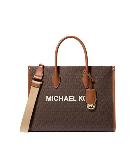 Michael Kors Handväska Mirella Diskret Brun