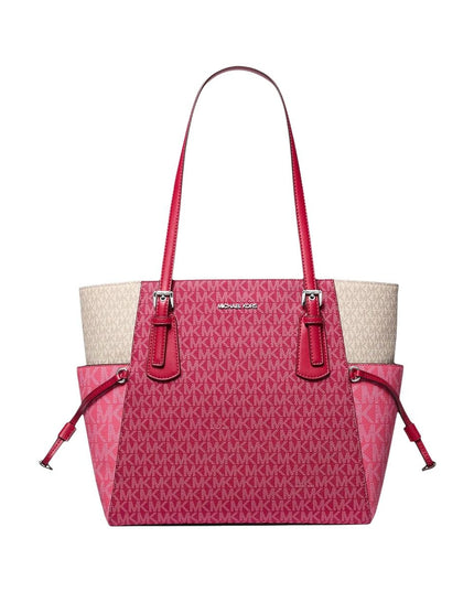 Michael Kors Axelväska Voyager Vaskmodell Sommar Rosa