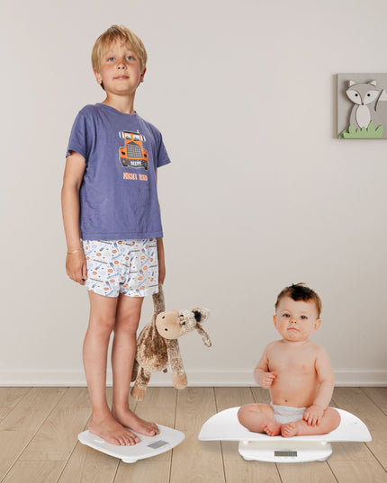 Lanaform Evolutive Scale – Digital baby- och barnvåg som växer med barnet