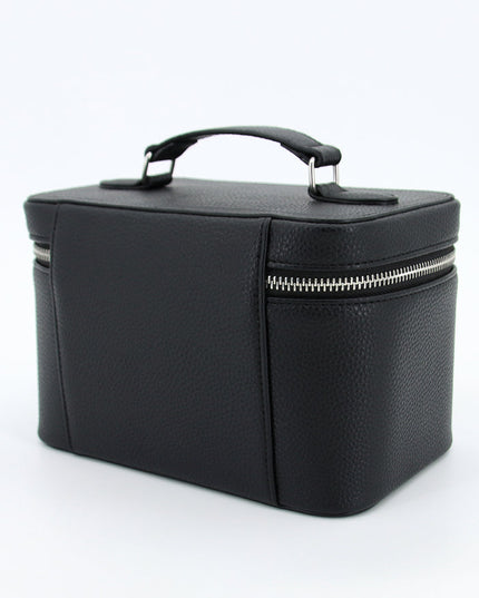 Necessär i läderlook, lätt att rengöra