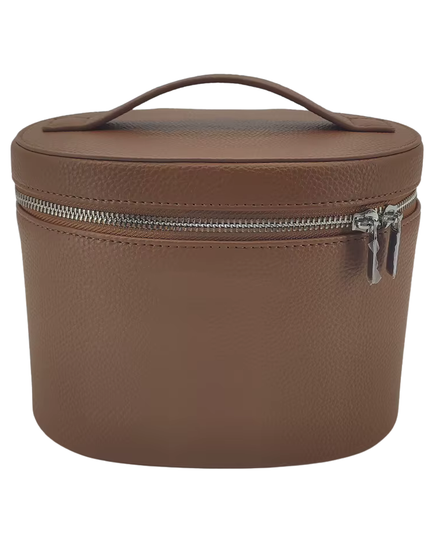Necessär i läderlook, lätt att rengöra