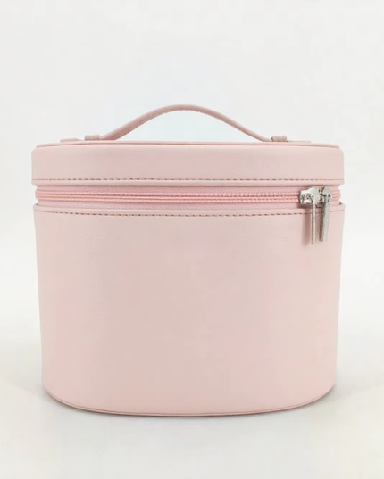Necessär i läderlook, lätt att rengöra
