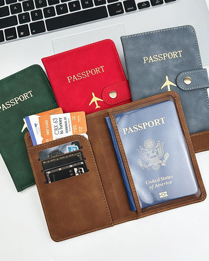 Passfodral med RFID-skydd, vattenavvisande