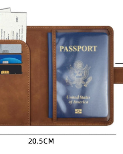 Passfodral med RFID-skydd, vattenavvisande
