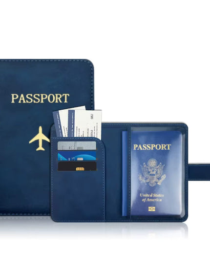 Passfodral med RFID-skydd, vattenavvisande