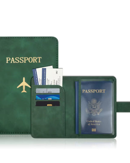 Passfodral med RFID-skydd, vattenavvisande