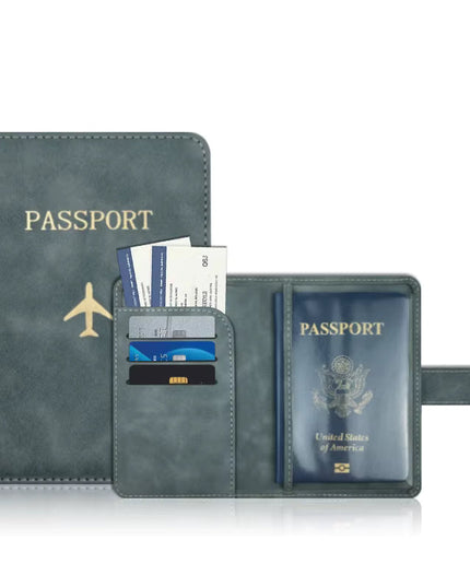 Passfodral med RFID-skydd, vattenavvisande