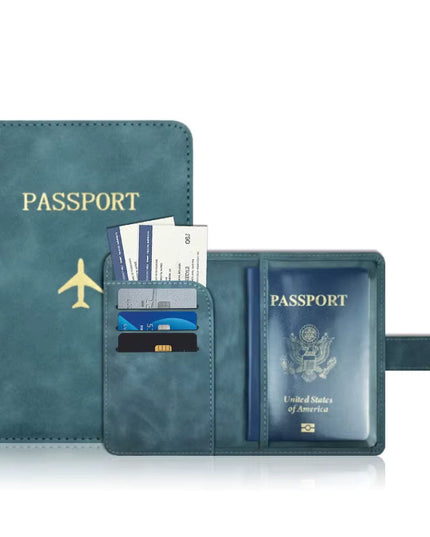 Passfodral med RFID-skydd, vattenavvisande