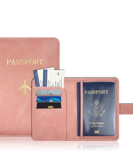 Passfodral med RFID-skydd, vattenavvisande