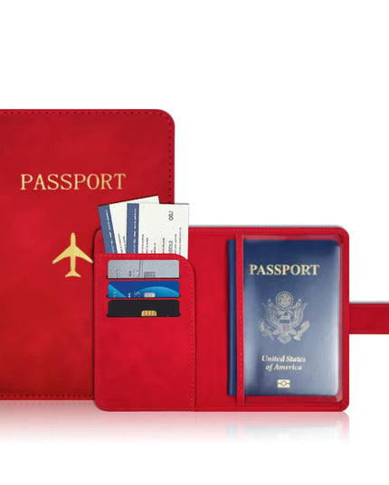 Passfodral med RFID-skydd, vattenavvisande