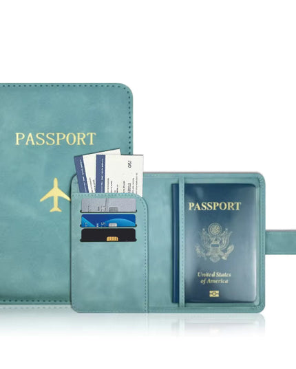 Passfodral med RFID-skydd, vattenavvisande