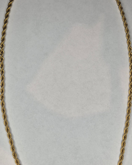 Borealis Rope Herr Halsband Guld