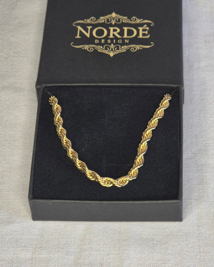 Borealis Rope Herr Halsband Guld