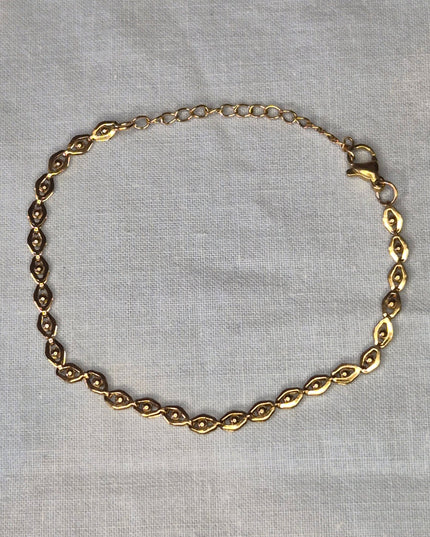 Öga Armband Guld Dam