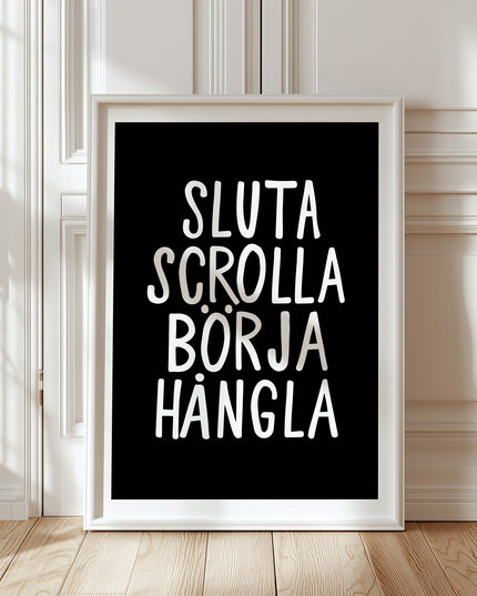 Poster | Sluta scrolla