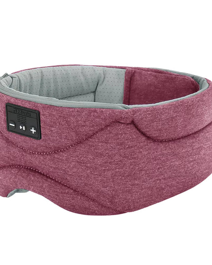 Sovmask med Bluetooth-högtalare, trådlös och ljusblockering