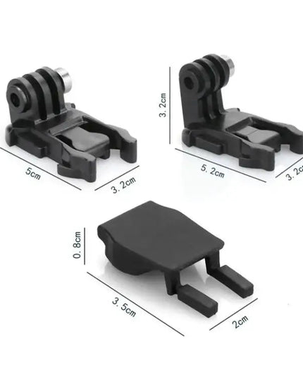 2-pack Snabbfäste i L-form till Actionkameror