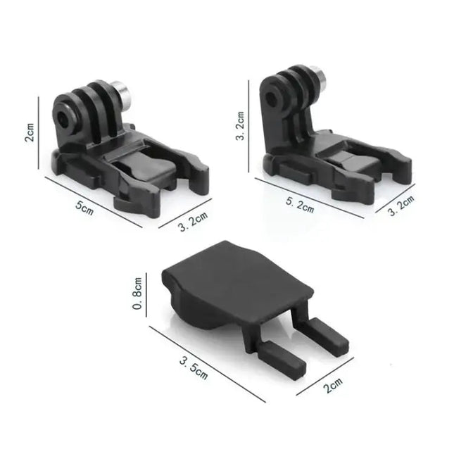 2-pack Snabbfäste i L-form till Actionkameror