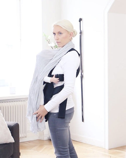 Nursing Scarf/Poncho - Grå