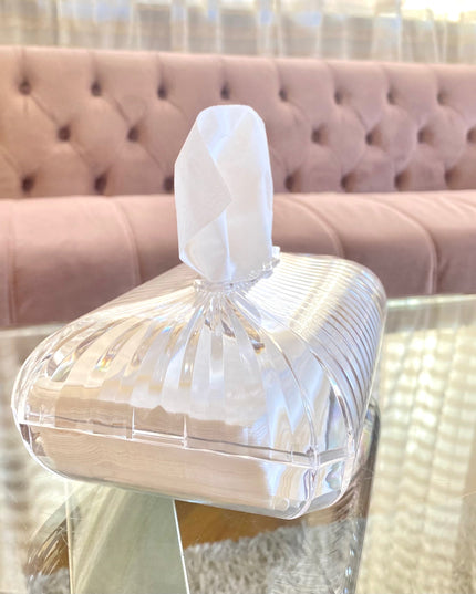 Transparent Servettlåda