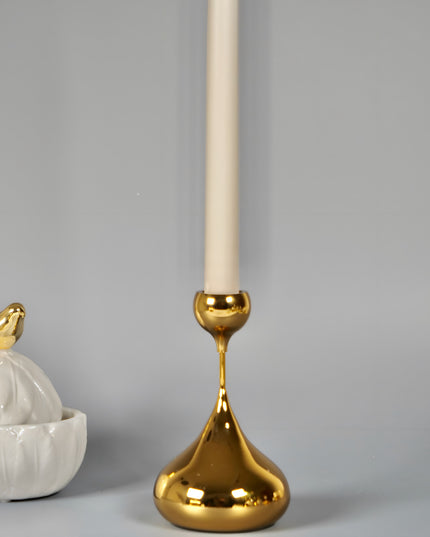Violla Ljusstake Guld/Ljusguld