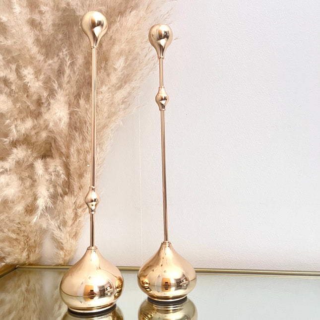 Violla Ljusstake Guld/Ljusguld